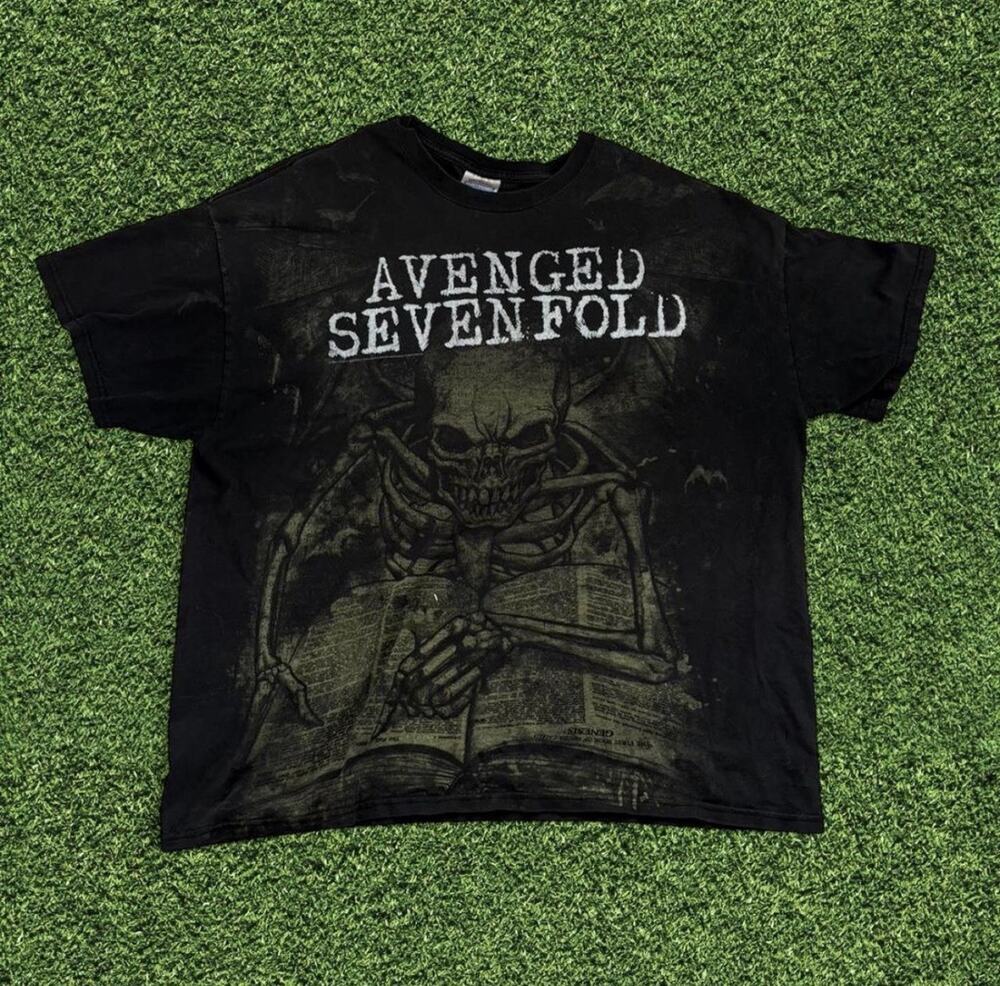 vintage avenged sevenfold t shirt